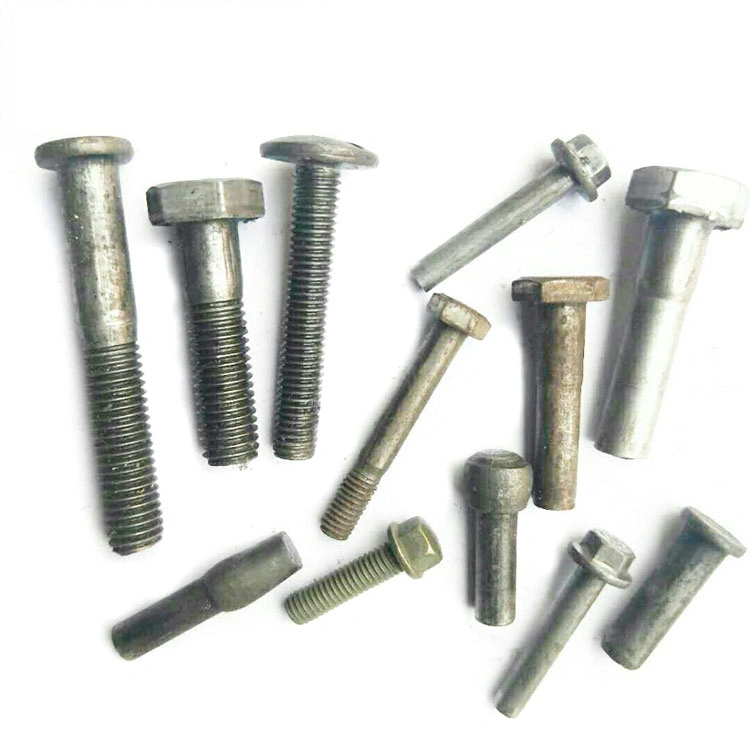 Galvanized Bolt, External Hexagon Galvanized Screw, Wholesale Hexagon Head Standard Fastener DIN933 DIN931 DIN6915 A325m with Black Grade 8.8 10.9 12.9