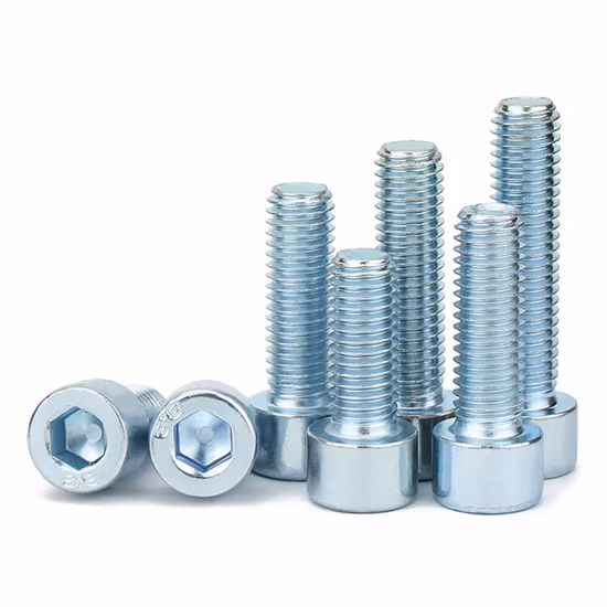 DIN912 Hex Socket Head Cap Bolt with 12.9 8.8 Galvanized